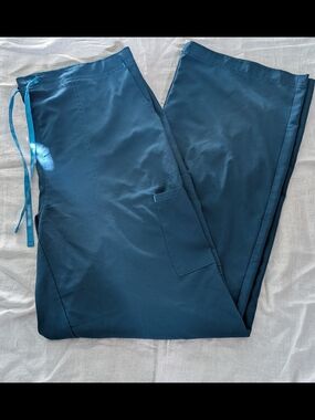 Carhartt Women's Caribbean Blue Cargo Scrub Pants